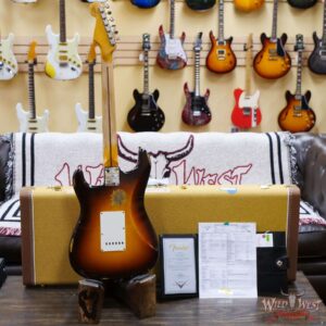 Fender Custom Shop Limited Edition Fat 50s Stratocaster Relic Wide Fade Chocolate 2-Color Sunburst - Image 10