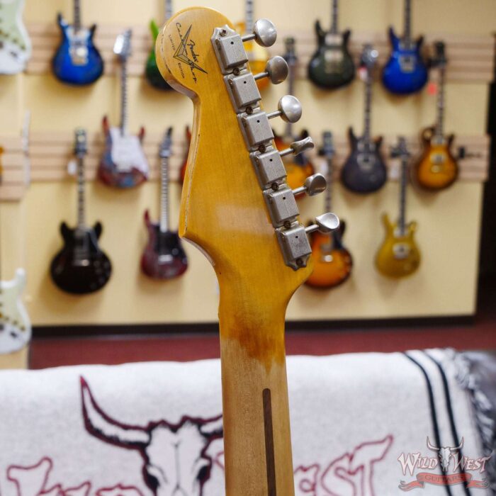 Fender Custom Shop Limited Edition Fat 50s Stratocaster Relic Wide Fade Chocolate 2-Color Sunburst - Image 11