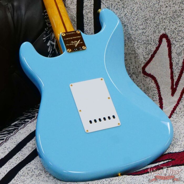 Fender Custom Shop 1959 Stratocaster Birdseye Maple Neck NOS Daphne Blue with Gold Hardware - Image 11