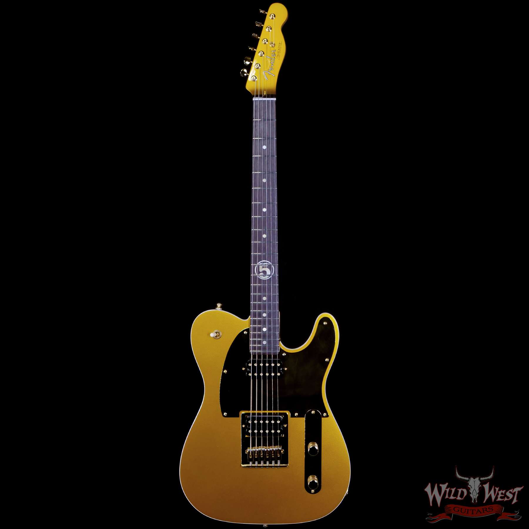 fendercs-cz563377-c1__wwg.jpg Fender Custom Shop Wild West Guitars Exclusive John 5 “Goldie” Telecaster HH NOS Frost Gold # 12 of 20 - Image 3