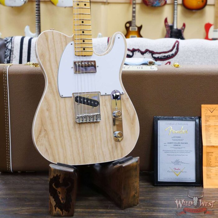 Fender Custom Shop Albert Collins Signature Telecaster Maple Fingerboard NOS Natural - Image 8