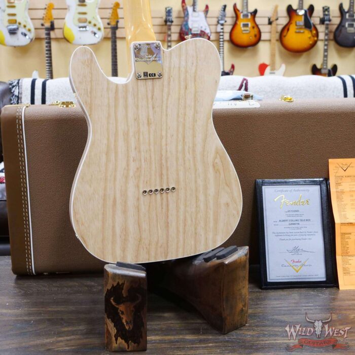 Fender Custom Shop Albert Collins Signature Telecaster Maple Fingerboard NOS Natural - Image 11