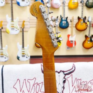 Fender Custom Shop Limited Edition 1959 59’ Roasted Stratocaster Heavy Relic Aged Sherwood Green Metallic - Image 11