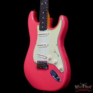 Fender Custom Shop Limited Edition 1959 59’ Special Stratocaster Flame Maple Neck Journeyman Relic Super Faded Fiesta Red - Image 2