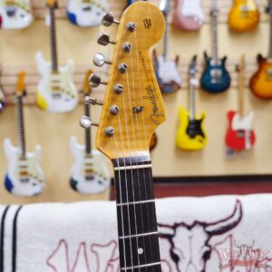 Fender Custom Shop Limited Edition 1959 59’ Special Stratocaster Flame Maple Neck Journeyman Relic Super Faded Fiesta Red - Image 7