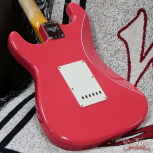 Fender Custom Shop Limited Edition 1959 59’ Special Stratocaster Flame Maple Neck Journeyman Relic Super Faded Fiesta Red - Image 12