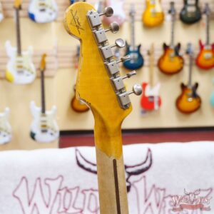 Fender Custom Shop 1956 Ash Stratocaster Hand-Wound Pickups Relic Faded Sonic Blue - Image 12