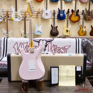 Fender Custom Shop 1956 Ash Stratocaster Hand-Wound Pickups Relic Faded Shell Pink - Image 10