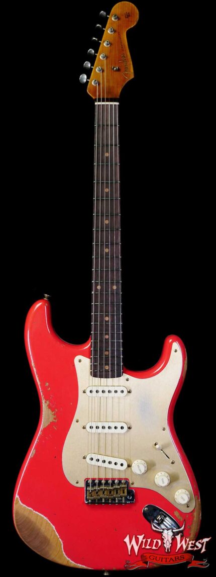 Fender Custom Shop Limited Edition 1959 59’ Stratocaster Roasted Neck Heavy Relic Aged Fiesta Red