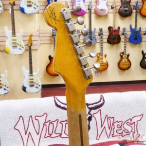 Fender Custom Shop 1957 Stratocaster Hand-Wound Pickups Maple Neck Relic Faded Aged Daphne Blue - Image 11
