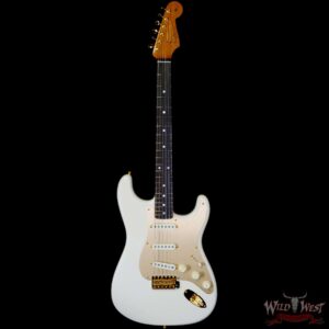Fender Custom Shop Limited Edition Roasted Stratocaster Special NOS Aged Olympic White - Image 3