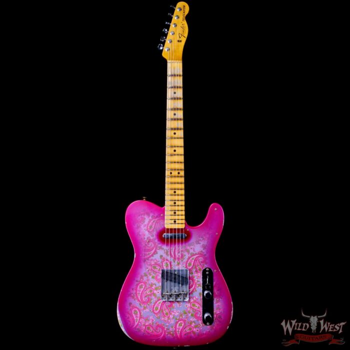Fender Custom Shop Limited Edition ‘68 Tele 1968 Telecaster Relic Pink Paisley - Image 3
