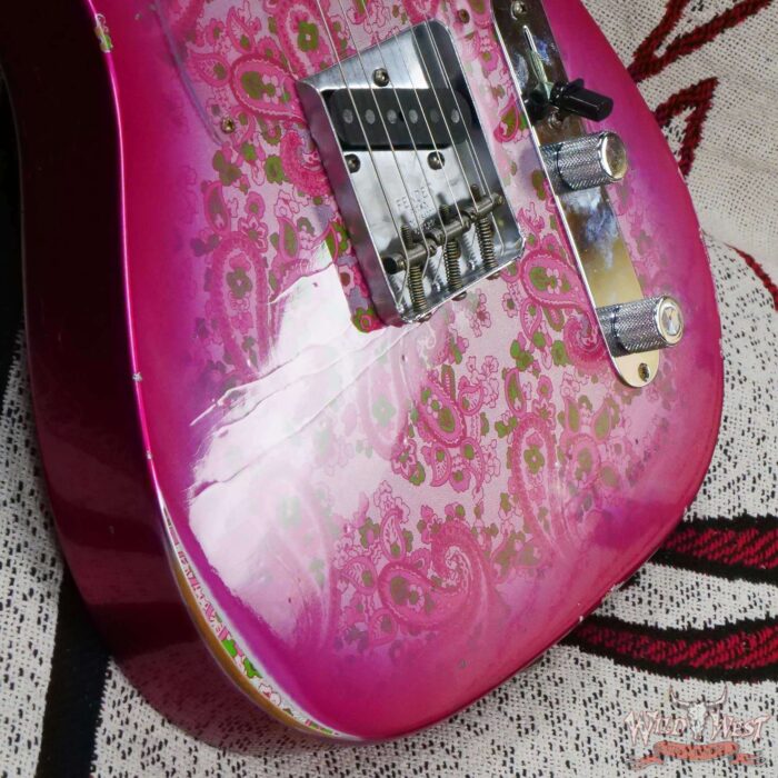 Fender Custom Shop Limited Edition ‘68 Tele 1968 Telecaster Relic Pink Paisley - Image 9