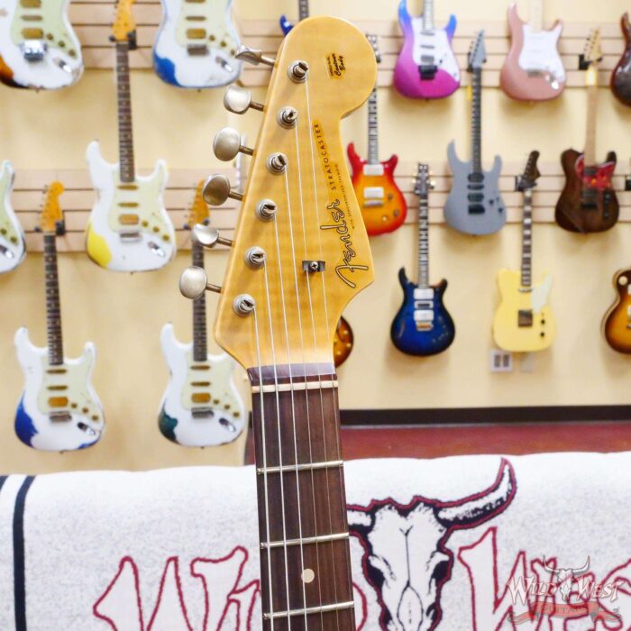 Fender Custom Shop Limited Edition 1959 59’ Special Stratocaster Flame Maple Neck Journeyman Relic Aged Olympic White - Image 7