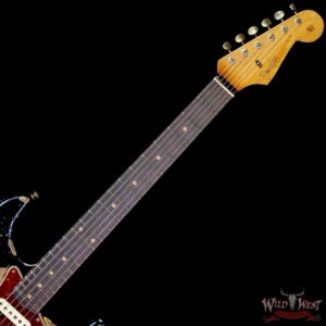 Fender Custom Shop LTD Roasted 1961 Stratocaster Super Heavy Relic Black over 3 Tone Sunburst 7.70 LBS - Image 4
