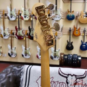 Fender Custom Shop American Custom Jazz Bass® Ebony Fingerboard NOS White Blonde 9.50 lbs - Image 10