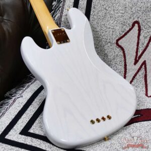 Fender Custom Shop American Custom Jazz Bass® Ebony Fingerboard NOS White Blonde 9.50 lbs - Image 11