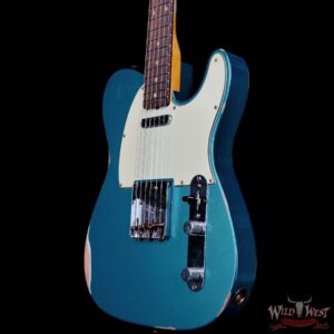 Fender Custom Shop Limiited Edition 1960 Telecaster Relic Aged Ocean Turquoise 7.40 lbs - Image 2