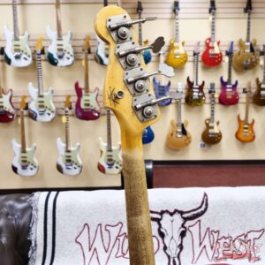 Fender Custom Shop Limited Edition 1958 P-Jazz Bass Precision Bass Body with Jazz Bass Neck Heavy Relic 3 Tone Sunburst 8.50 lbs - Image 11