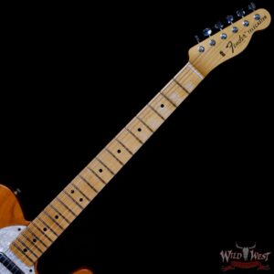 Fender Custom Shop 1968 Thinline Telecaster with Bigsby 1-Piece Kalamazoo Mahogany Body Journeyman Relic Aged Natural 6.95 lbs - Image 4