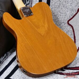 Fender Custom Shop 1968 Thinline Telecaster with Bigsby 1-Piece Kalamazoo Mahogany Body Journeyman Relic Aged Natural 6.95 lbs - Image 12