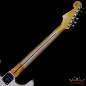 Fender Custom Shop Limited Edition Alder 1956 Stratocaster Hand-Wound Tomatillo Pickups Journeyman Relic Super Faded Aged Shell Pink 7.55 lbs - Image 5