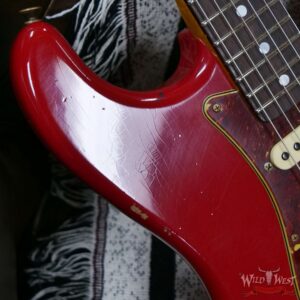 Fender Custom Shop Limited Edition 1967 HSS Stratocaster Relic Aged Dakota Red 8.00 lbs - Image 9