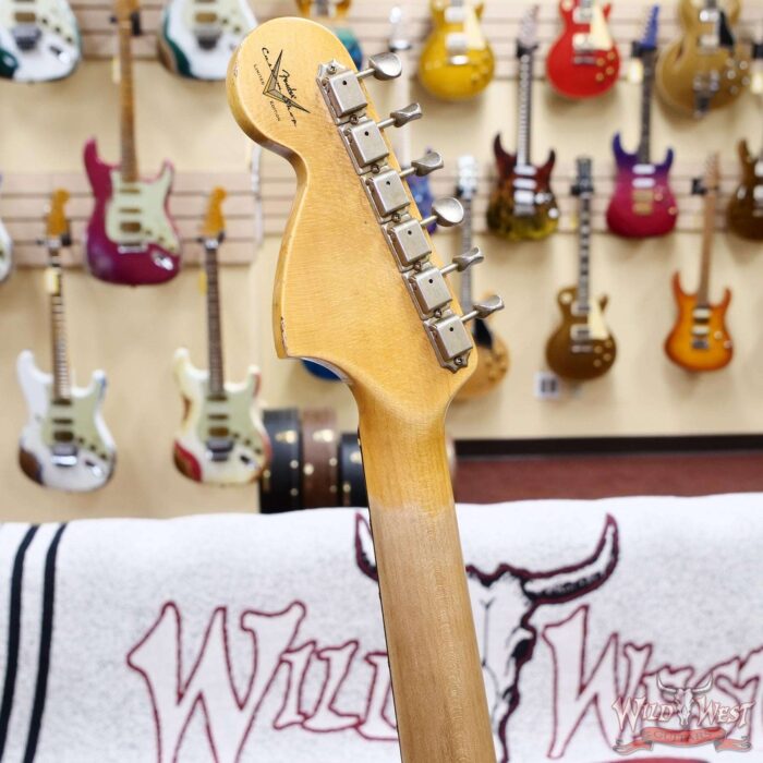 Fender Custom Shop Limited Edition 1967 HSS Stratocaster Relic Aged Dakota Red 8.00 lbs - Image 11