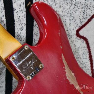 Fender Custom Shop Limited Edition 1967 HSS Stratocaster Relic Aged Dakota Red 8.00 lbs - Image 13