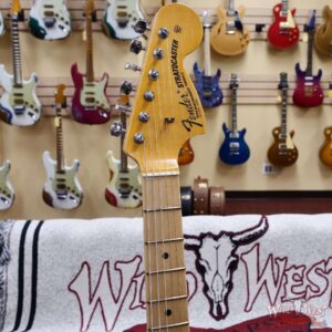 Fender Custom Shop Limited Edition 1968 Stratocaster Maple Neck Journeyman Relic Aged Charcoal Frost Metallic 7.95 lbs - Image 7