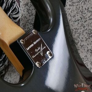 Fender Custom Shop Limited Edition 1968 Stratocaster Maple Neck Journeyman Relic Aged Charcoal Frost Metallic 7.95 lbs - Image 13