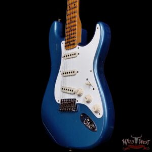 Fender Custom Shop 1956 Stratocaster Hand-Wound Ancho Poblano Stratocaster Pickups Journeyman Relic Aged Lake Placid Blue 7.50 lbs - Image 2