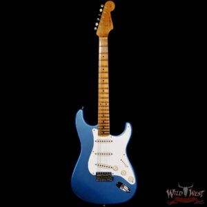 Fender Custom Shop 1956 Stratocaster Hand-Wound Ancho Poblano Stratocaster Pickups Journeyman Relic Aged Lake Placid Blue 7.50 lbs - Image 3
