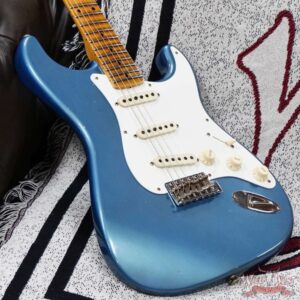 Fender Custom Shop 1956 Stratocaster Hand-Wound Ancho Poblano Stratocaster Pickups Journeyman Relic Aged Lake Placid Blue 7.50 lbs - Image 8
