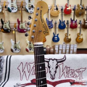 Fender Custom Shop 1969 Stratocaster Maple Neck with Rosewood Fingerboard Journeyman Relic Faded Daphne Blue 7.65 lbs - Image 7