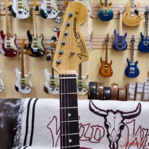 Fender Custom Shop 1969 Stratocaster Maple Neck with Rosewood Fingerboard Journeyman Relic Faded Daphne Blue 7.75 lbs - Image 7