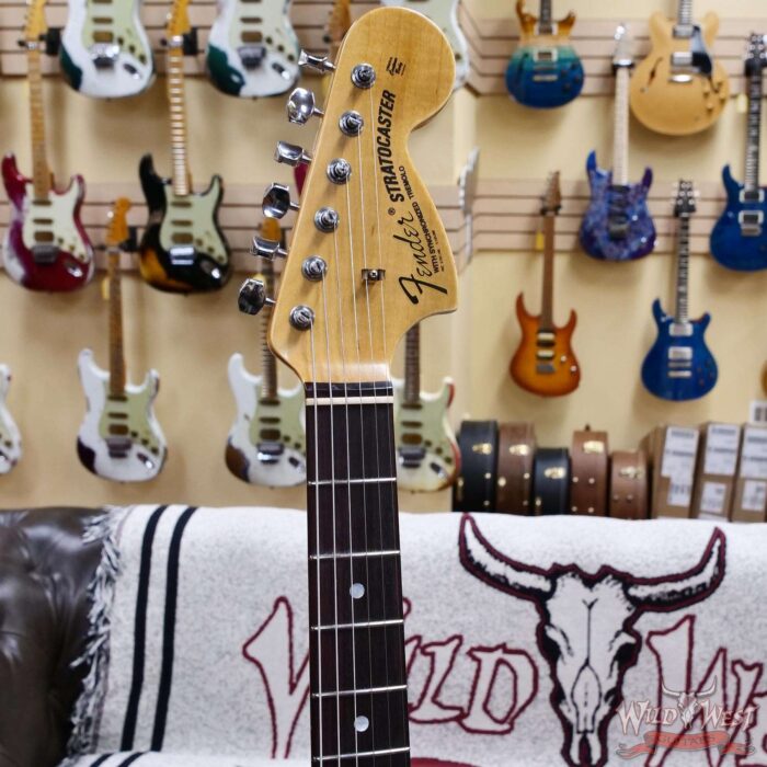 Fender Custom Shop 1969 Stratocaster Maple Neck with Rosewood Fingerboard Journeyman Relic Faded Daphne Blue 7.75 lbs - Image 7