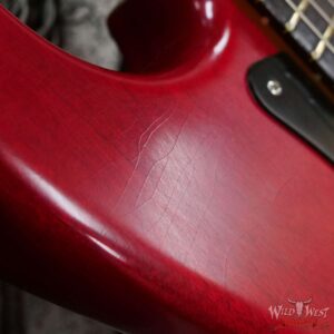 Fender Custom Shop David Brown Masterbuilt Dual P90 Stratocaster Vintage Michigan Mahogany Body Journeyman Relic Trans Cherry Red - Image 9