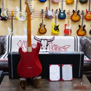 Fender Custom Shop David Brown Masterbuilt Dual P90 Stratocaster Vintage Michigan Mahogany Body Journeyman Relic Trans Cherry Red - Image 10