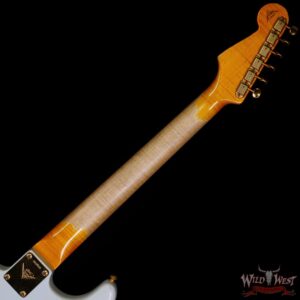 Fender Custom Shop David Brown Masterbuilt 1962 Poblano Stratocaster Josefina Hand-Wound Pickups Relic Aged Sonic Blue - Image 5