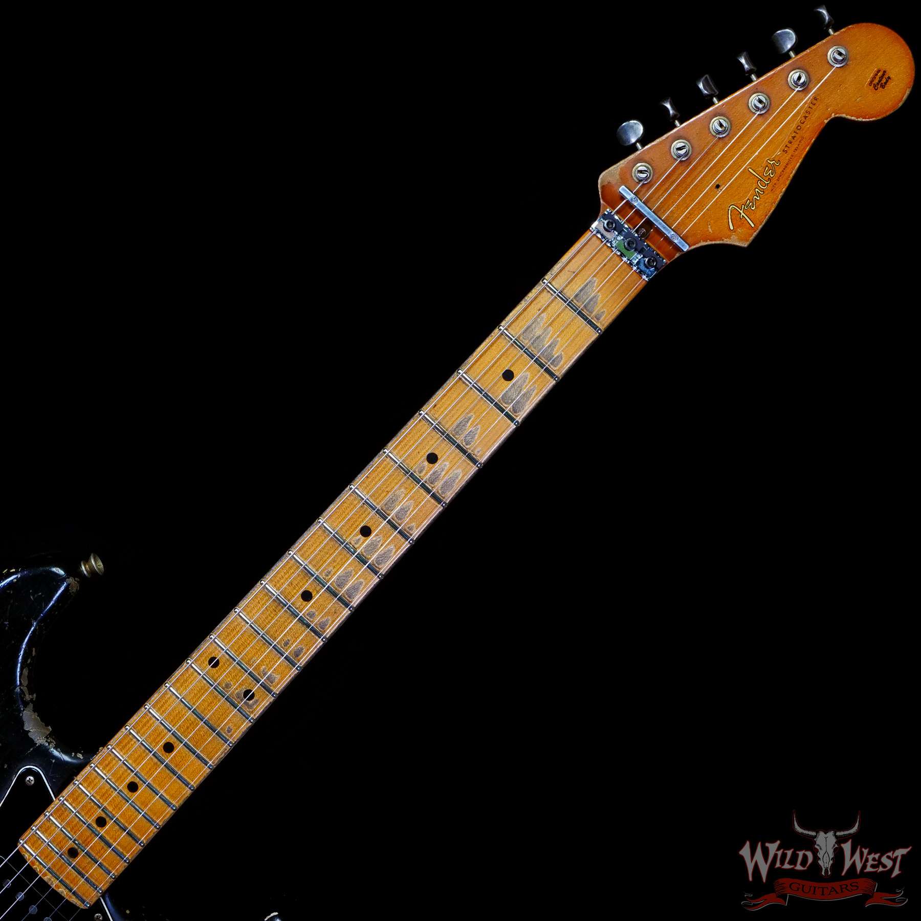 fendercs-dw2084-c2__wwg.jpg Fender Custom Shop Dale Wilson Masterbuilt 1957 Stratocaster Floyd Rose HSS Heavy Relic Black - Image 4