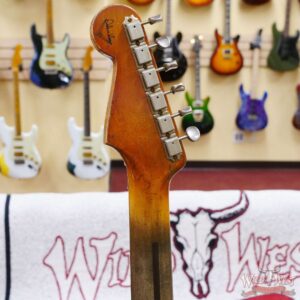 Fender Custom Shop Dale Wilson Masterbuilt 1957 Stratocaster Floyd Rose HSS Heavy Relic Black - Image 11