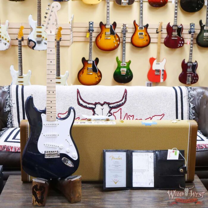 Fender Custom Shop Eric Clapton Signature Stratocaster Maple Fingerboard NOS Midnight Blue - Image 6
