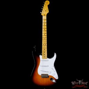 Fender Custom Shop Eric Clapton Signature Stratocaster Maple Fingerboard Journeyman Relic 2 Tone Sunburst - Image 3
