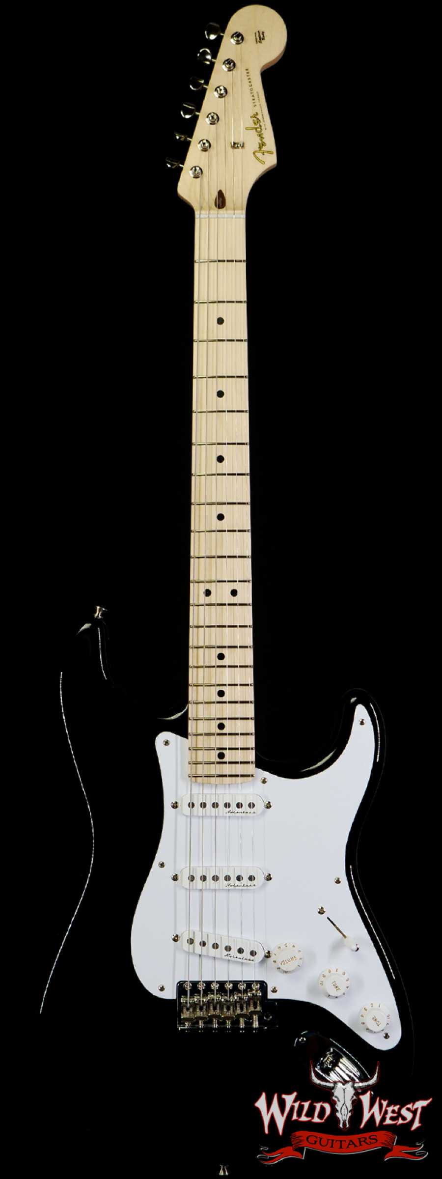 fendercs-ericclaptonstrat-nos-blk-cz562284-main__wwg_large.jpg Fender Custom Shop Eric Clapton Signature Stratocaster Maple Fingerboard NOS Black - Image 1