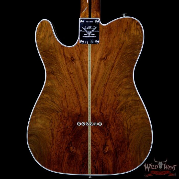Fender Custom Shop Fred Stuart Founders Series Design Herringbone Telecaster African Blackwood Board - Image 7