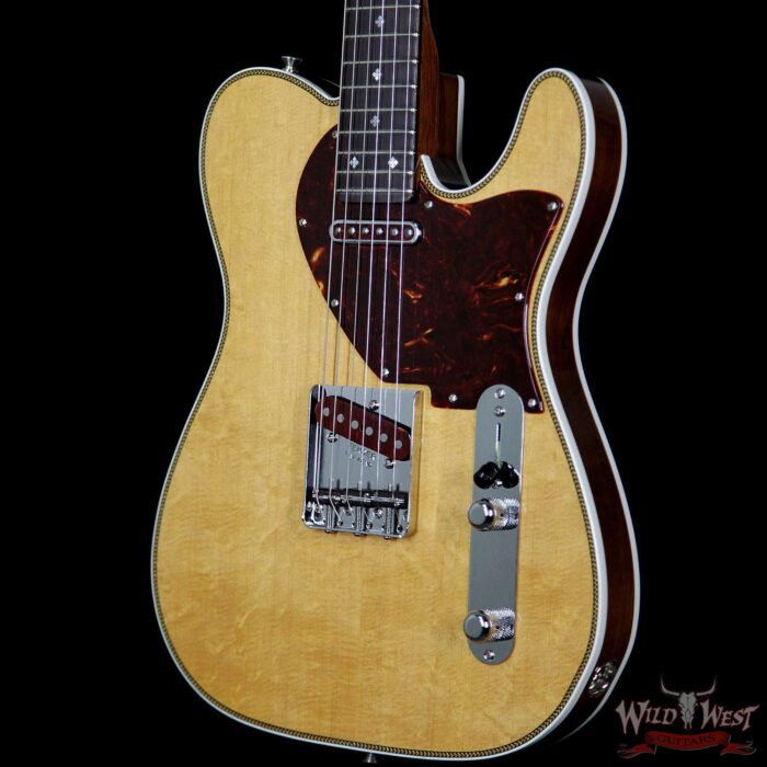 Fender Custom Shop Fred Stuart Founders Series Design Herringbone Telecaster African Blackwood Board - Image 2