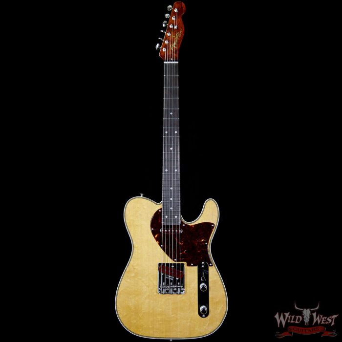 Fender Custom Shop Fred Stuart Founders Series Design Herringbone Telecaster African Blackwood Board - Image 5