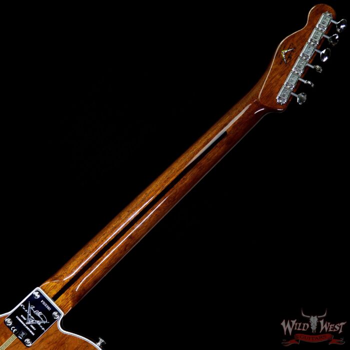 Fender Custom Shop Fred Stuart Founders Series Design Herringbone Telecaster African Blackwood Board - Image 11