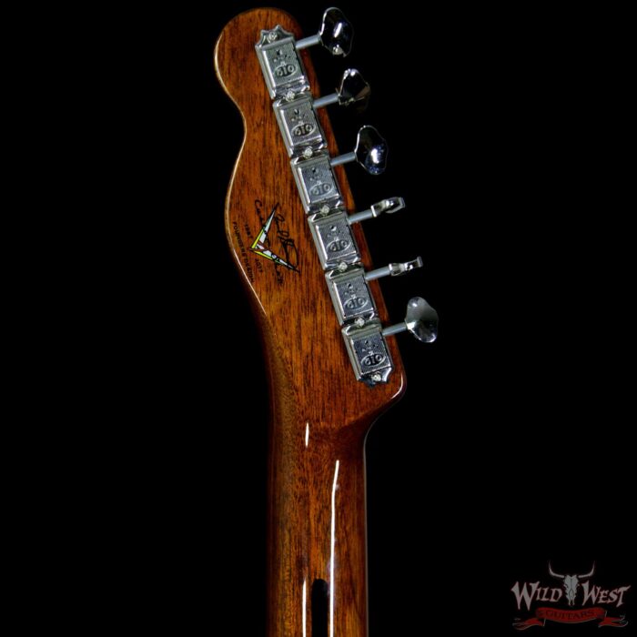 Fender Custom Shop Fred Stuart Founders Series Design Herringbone Telecaster African Blackwood Board - Image 10